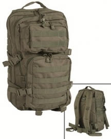 Tactical Backpack Rugzak Large Olive Green - 36 liter