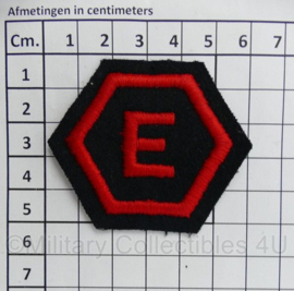 KM Koninklijke Marine brevet Engelse taal - 6 x 5 cm - origineel