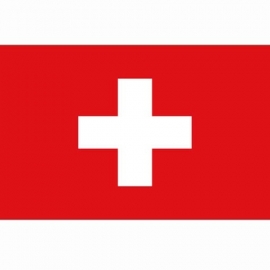 Vlag Zwitserland - Polyester -  1 x 1,5 meter