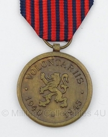 Belgisch – militair – VRIJWILLIGERSMEDAILLE 1940-1945     - Origineel