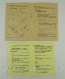 Instructieboekje IK-214 "het optreden van het antitankpeloton" - origineel