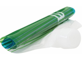 PLATYPUS - SoftBottle "Coastal Stripes" met draaidop - oprolbare drinkfles 1 liter - nieuw in verpakking