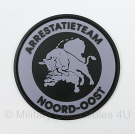 DSI 3D PVC embleem - Zonder klittenband - Arrestatieteam Noord-Oost - 8 x 8 cm.