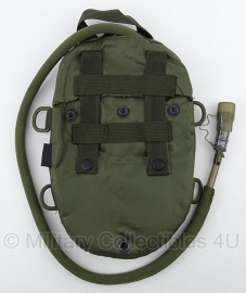 Hydration pack waterrugzak 1,5 liter Ovaal - MOLLE systeem - nieuw gemaakt - groen