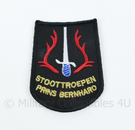 KL Nederlandse leger Stoottroepen Prins Bernhard embleem - met klittenband - 8 x 6 cm
