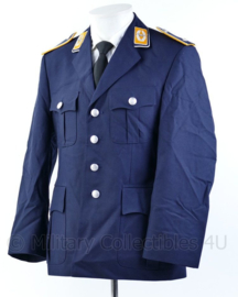 Luchtmacht Vlieger piloten uniform jas Blauw Luftwaffe officier - met zilveren bies langs de kraag - meerdere maten - origineel