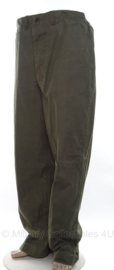 M43 Field trousers WO2 model - net naoorlogs Noors - maat 52 / omtrek 94