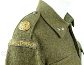 Genietroepen MVO Battledress jaren 50 Rang eerste Luitenant Maat 48 1/4 - Origineel