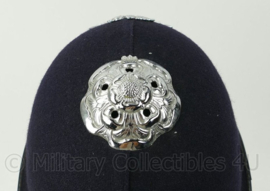Britse Politie Leicestershire Constabulary bobby helm - maat 56 - origineel