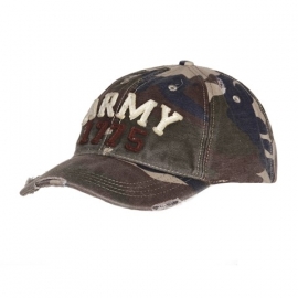 Baseball cap stone washed - "Army"