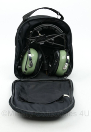 David Clark HE-565 P/N 40685G-01 koptelefoon met tas - topstaat - origineel