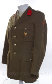 KL Koninklijke Landmacht Officiers uniform jasje - Rang tweede Luitenant - "vroeg model" jaren 60 met MLV speld - maat 50 - origineel