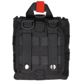 Medische tas geneeskundige dienst BLS IFAK Bag MOLLE - SMALL  - 16 x 18 x 8 cm. - nieuw gemaakt - BLACK