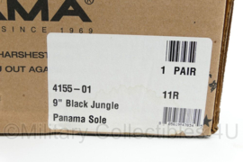 Altama Jungle PX  9" Laars Zwart - met panama zool - nieuw in doos - US size 8,5R / 11R / 12,5R