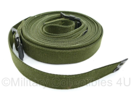 US Army Webbing Large gear strap met dubbele gesp erop - 520 x 2,5 cm - origineel