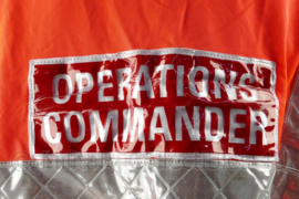 Staffordshire Fire & Rescue Operations Manager high visibility jacket met reflectiestrips - maat 4XL - nieuw - origineel
