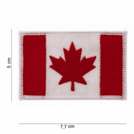 Uniform vlag stof Canada - klein 7,7 x 5 cm