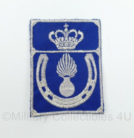 KMAR Koninklijke Marechaussee Bereden Brigade embleem - 10 x 7 cm - origineel