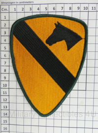 US Army 1st Cavalry Division embleem - 13,5 x 10 cm - origineel naoorlogs
