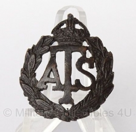 Brits ATS Auxiliary Territorial Service Corps pet insigne - Kings Crown - origineel WO2