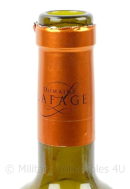 KMA Militaire Academie LEGE wijnfles 50 jaar jubileum 1961-2011 - 31½ x 7 cm - origineel