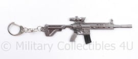 KL Nederlandse leger Heckler & Koch HK433 Assault Rifle with scope metalen sleutelhanger