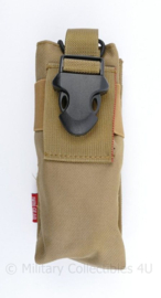 Defensie en US Army Molle magazin pouch - merk Twin Gear - Coyote - 8 x 6 x 17,5 cm -