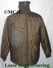 BW Winterparka Flecktarn MET dikke voering - gebruikt - origineel