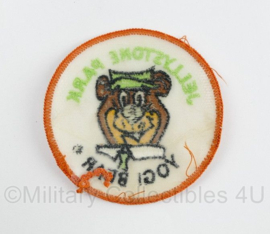 US Jellystone park Yogi Bear embleem - diameter 7,5 cm -  origineel