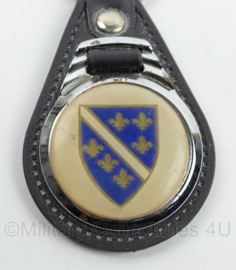 Coat of arms of Bosnia and Herzegovina sleutelhanger - 9 x 4 cm - origineel