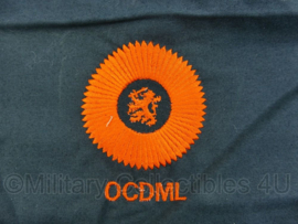 KL Nederlandse leger halsdoek OCDML Opleidingscentrum voor Didactiek en Militair Leiderschap - zwart - origineel