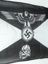 WO2 Duitse Waffen SS Barracks vlag katoen - 100 x 150 cm - replica