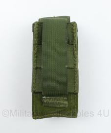 Defensie MOLLE Single Glock mag pouch koppeltas groen - 5 x 3,5 x 12 cm - gebruikt - origineel