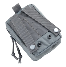 Tactical MOLLE pouch Wolf Grey - 15 x 10 x 5 cm - nieuw gemaakt