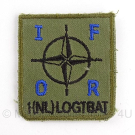 KL borst embleem IFOR 1(NL)logtbat. - 5 x 5 cm - origineel