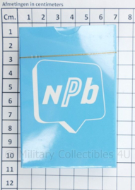 NPD Nederlandse Politiebond kaartspel - nieuw   - origineel
