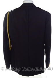 Nederlandse politie uniform jas met kraagspiegels en koord - maat 51 = Medium - origineel