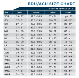 US Army ACU camo jackets - meerdere maten - origineel