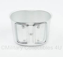 Veldfles beker aluminium - nieuw gemaakt