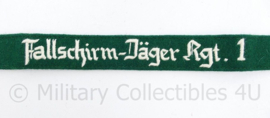 wo2 Duits Luftwaffe replica cufftitle Fallschirm-Jäger Regiment 1 - replica