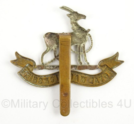 WO2 Britse pet of baret insigne Royal Warwickshire Regiment - afmeting 5 x 5,5 cm - origineel