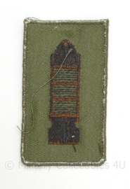 Scherpschutter GVT embleem - afmeting 7 x 4 cm - origineel
