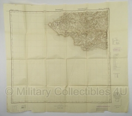 Duitse stafkaart Sonderausgabe 1940 -Sewastopolj L-36-XVII Ost -  98 x 89 cm.! - schaal 1:100000 - origineel