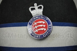 Britse dames politie hoed - Essex Police - Community Support Officer - maat 55 origineel