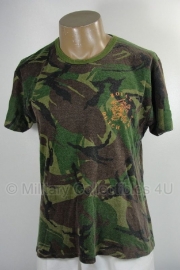 KL Woodland shirt Nederlands leger met opdruk ROYAL DUTCH ARMY  - gebruikt - 6575/9505 , 7585/9505, 8090/8595 of 7080/8595 - origineel