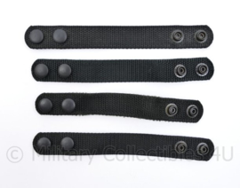 Bianchi Police Belt keeper koppel lussen NYLON koppellus - NIEUW - set van 4 stuks - ongebruikt