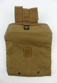 Tac Shield Mag Retentie Dump Pouch MOLLE, Coyote Brown  Dump pouch - gebruikt - 22 x 7 x 28 cm - origineel