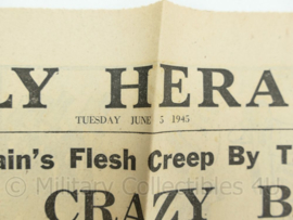 Daily Herald krant - June 5, 1945 - origineel