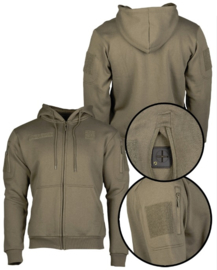 Tactical Hoodie Sweatshirt met klittenband - Ranger Green