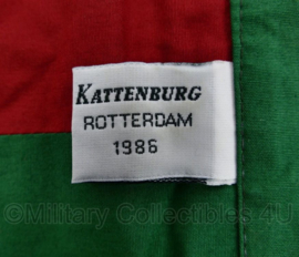 Nederlands leger halsdoek Regiment Limburgse Jagers - rood/groen -  origineel